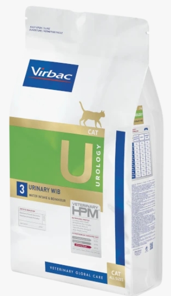 [8000708] Virbac - Dry Food - For Cats - 1.5 kg - Urinary W/B