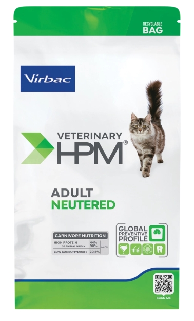 [8000710] Virbac - Dry Food - For Cats - 1.5 kg - Adult Neutered