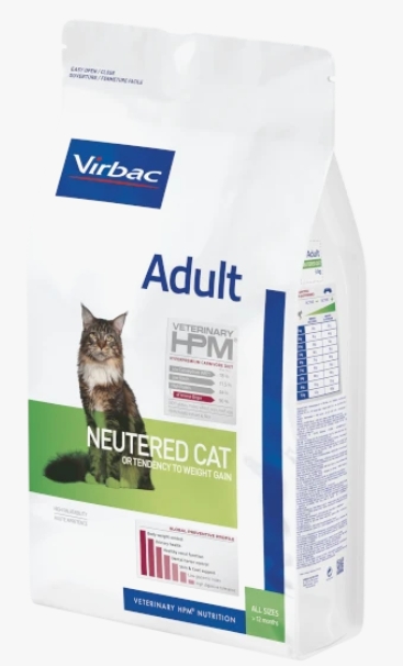 [8000714] Virbac - Dry Food - For Cats - 1.5 kg - Neutered & Entire