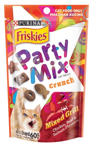 [8000730] Purina - Friskies - Party Mix - 60 gm - Chicken & Beef