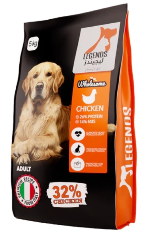 [8000738] Legends - Dry Food - For Adult Dogs - 5 kg - Chicken