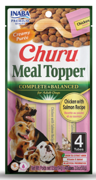 [8000752] Inaba - Churu - Dog Treats - 56 gm - Chicken With Salmon