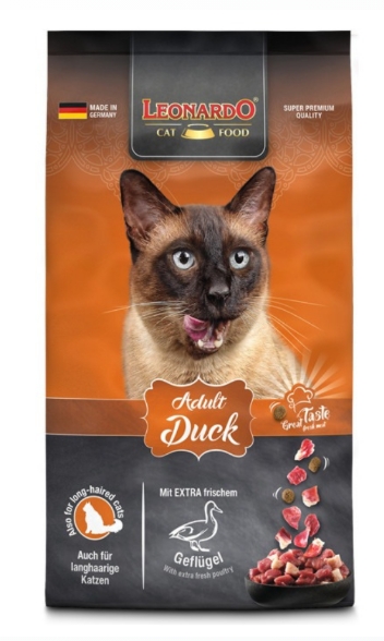 [8000756] Leonardo - Dry Food - Adult Cats - 7.5 kg - Duck