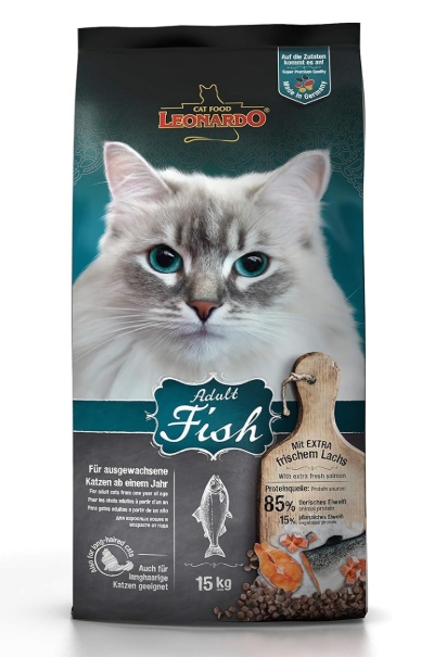 [8000757] Leonardo - Dry Food - Adult Cats - 15 kg - Fish