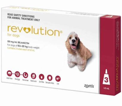 [8000758] Zoetis - Revolution Puppy - Protection Against Fleas - 3 Doses