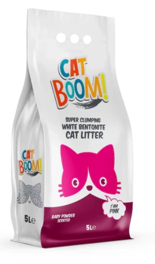 [8000824] Cat Boom - Cat Litter - 5 L - Baby Powder