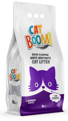 [8000826] Cat Boom - Cat Litter - 5 L - Lavender