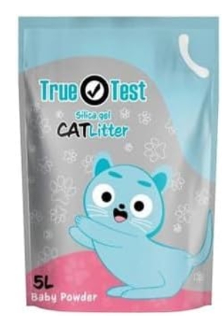 [8000837] True Test - Cat Litter - Silica Gel - 5 L - Baby Powder