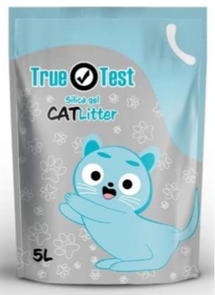 [8000839] True Test - Cat Litter - Silica Gel - 5 L