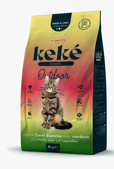 [8000853] KeKe - Dry Food - For Adult Cats - 5 kg - Classic