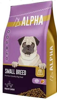 [8000882] Alpha - Dry Food - For Adult Dogs - 20 kg - Small & Toy - Poultry