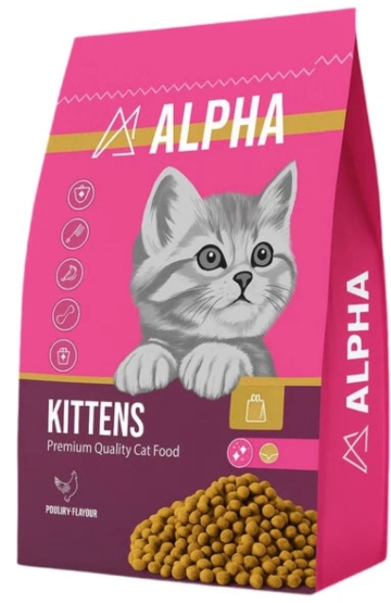 [8000883] Alpha - Dry Food - For Kitten Cats - 20 kg - Poultry