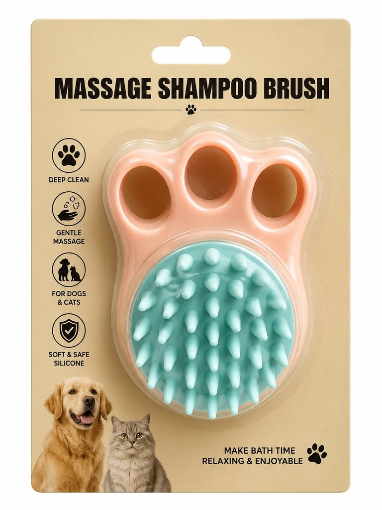 [MM-12-358] Massage Shampoo Brush - ( MM-12-358 )+F145