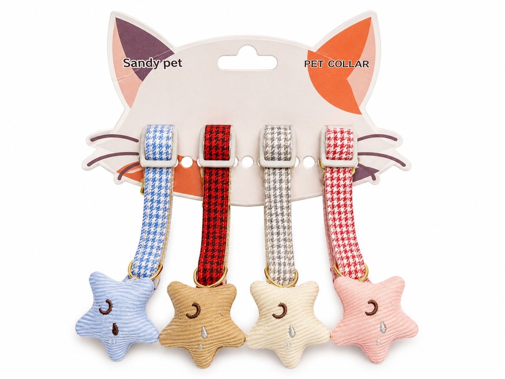 [MM12-270] كارت طوق بفيونكه Sandy Pet - كود ( MM12-271 )