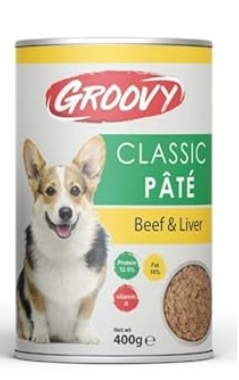 [1531] Groovy - Can 400 gm - Adult Dogs - Beef & Liver