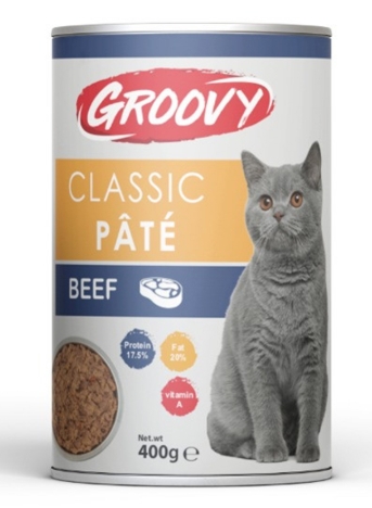 [1533] Groovy - Can 400 gm - Adult Cats - Beef