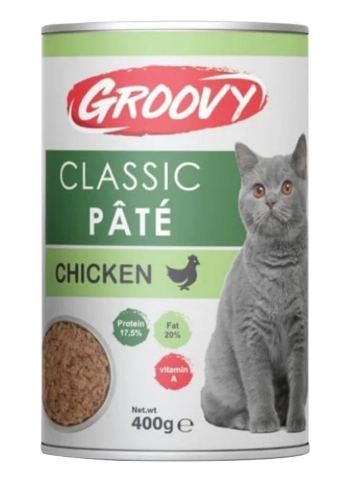 [1536] Groovy - Can 400 gm - Adult Cats - Chicken