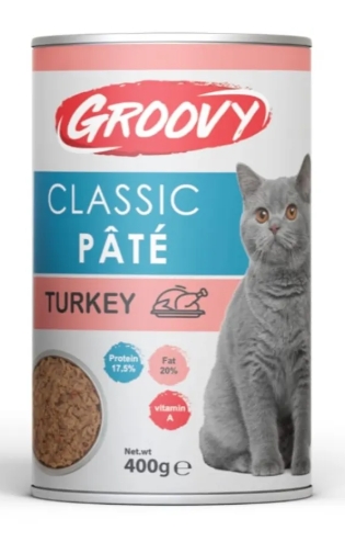 [1537] Groovy - Can 400 gm - Adult Cats - Turkey