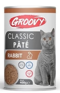 [1538] Groovy - Can 400 gm - Adult Cats - Rabit