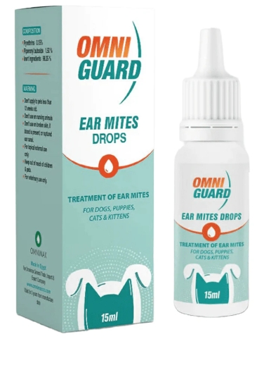[ck - 00001] Omni Guard - Ear Mites Drops - 150 Ml