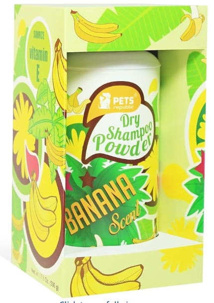 [ck - 00015] Pets Republic - Dry Shampoo - 500 gm - Panana Scent