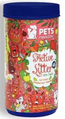 [ck - 00018] Pets Republic - Cat Litter Deodrizer Powder - 500 gm - Kitty Fruitti