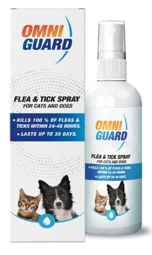 [ck - 00020] Omni Guard - Flea + Tick Spray - 250 Ml