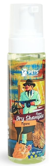 [cdp-00007] Pets republic Dry Foam Shampoo Figura 250ML