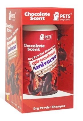 Pets Republic DRY POWDER SHAMPOO Chocolate Scent 500G