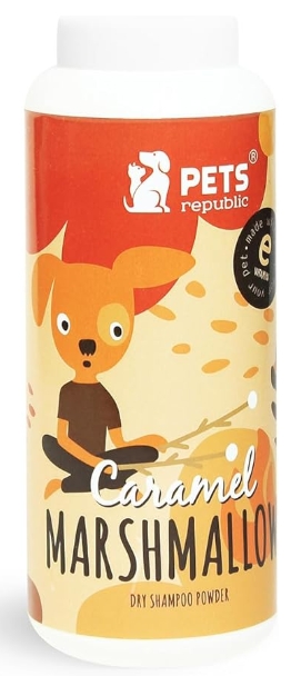 [cdp-00020] Pets Republic DRY POWDER SHAMPOO Caramel Marshmallow 200G