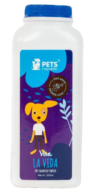 [cdp-00024] Pets republic DRY POWDER SHAMPOO Viva La Vida 200G