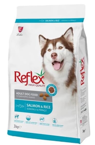 [dr-000016] Reflex - Dry Food - For Adult Dogs - 3 kg - Salmon & Rice