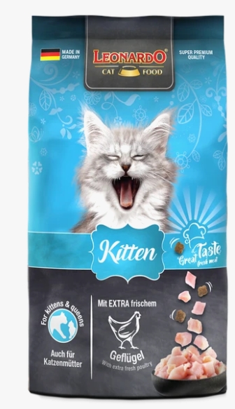 [dl-00001] Leonardo - Dry Food - For Kitten Cats - 7.5 kg - Chicken