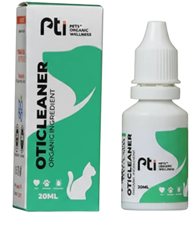 [ap000021] Pti - Pets Organic Wellness - Oticleaner - Cats - 20 Ml