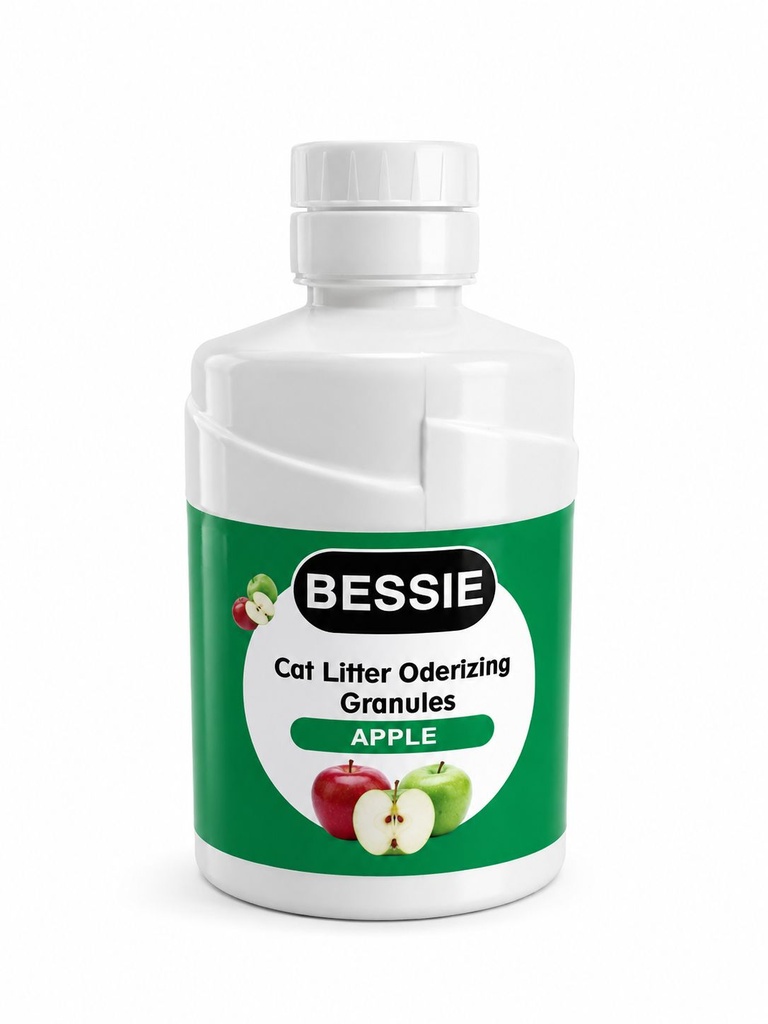 [ap000023] Bessie - Cat Litter Oderizing Granules - 400 Gm - Apple