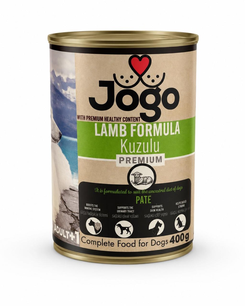 [2967] Jogo Pate - Can Food - Adult Dog - Lamb 400 gm