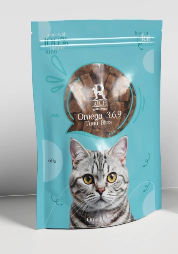 [100009] rich Cat Bites - Salmon 60g