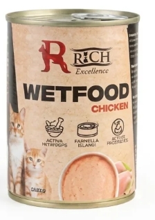 [65000] Rich Excellence Cans Wet Food Cat 400G - Chicken
