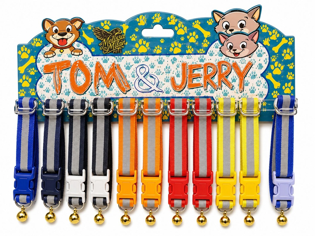 Tom & Jerry  طوق جراوي فسفورى