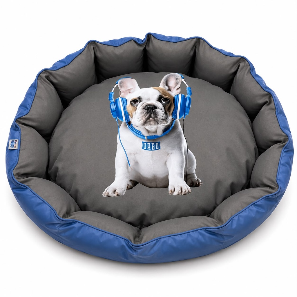 [Oct00100] Accessories orgo Dog & Cats ORGO - POGO BED - For Dog & Cats - Octangonal S BLUE