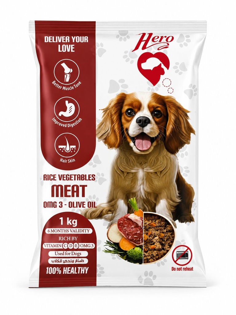 [hd00002] hero dog Meat 1 Kg