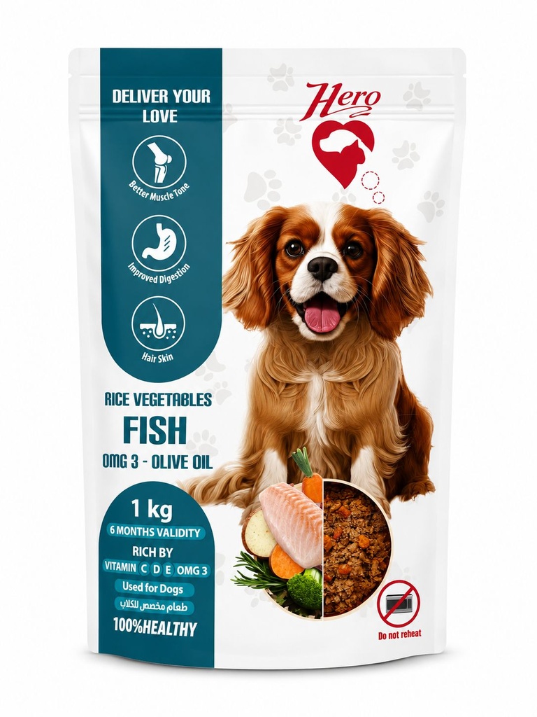 [hd00003] hero dog Fish 1 Kg
