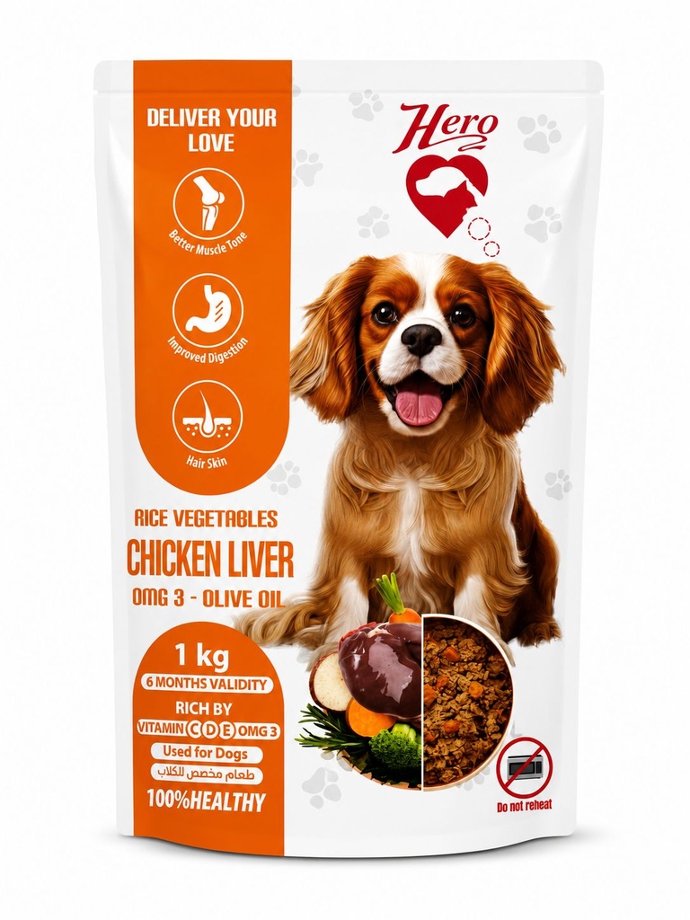 [hd00006] hero dog Liver  1 Kg