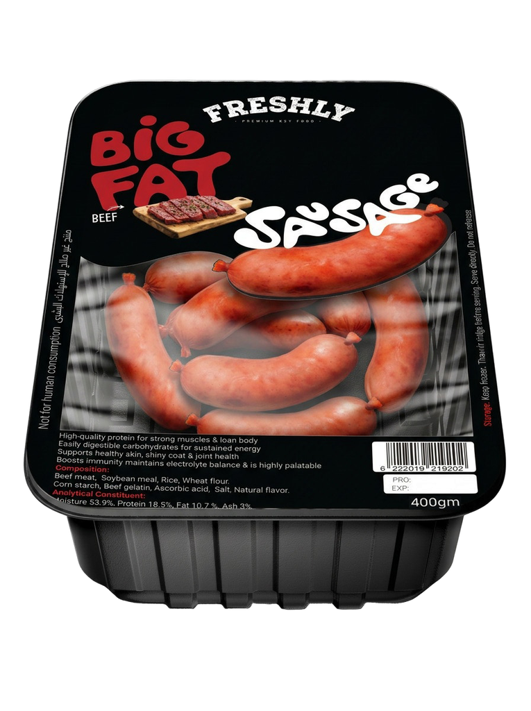 [fmb00005] Freshly Sausage Beef 400gm