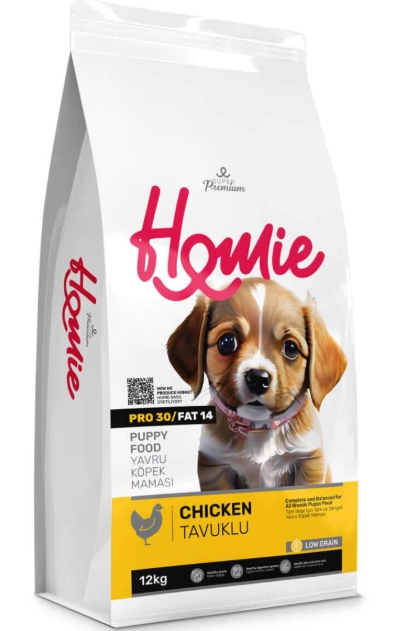 [8000198] Homie - Dry Food - Super Premium - For Puppy Dogs - 12 kg - Chicken