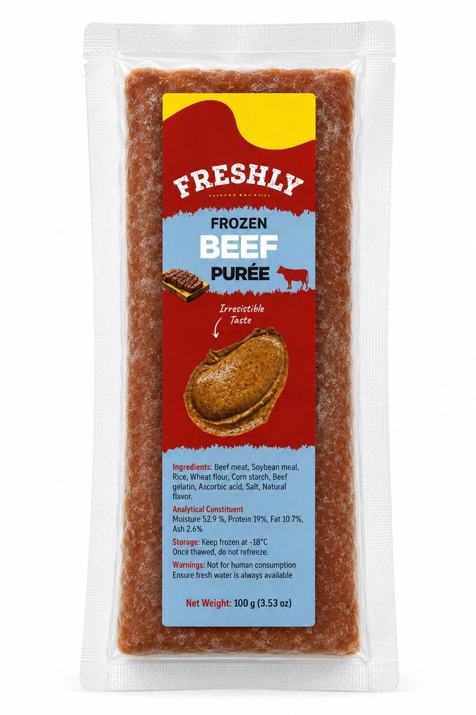 [fmb00106] Freshly Puree 100 gm Beef سادة