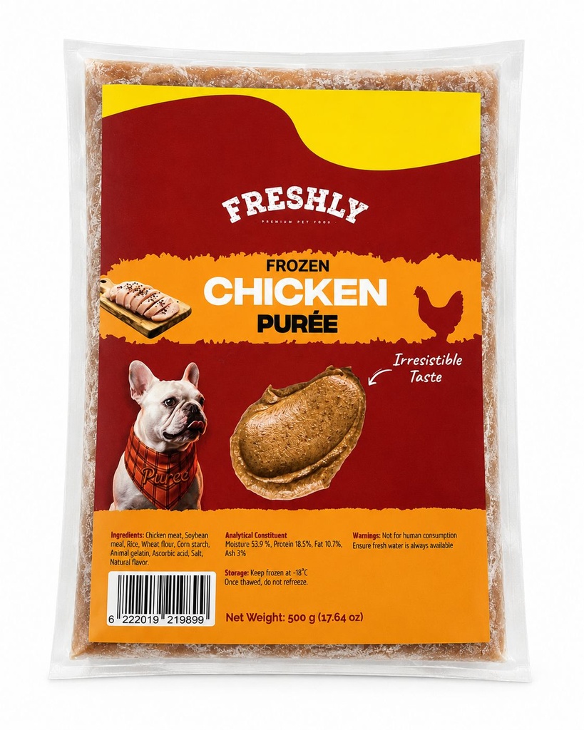 [fmb001001] Freshly Puree 500 gm Chicken سادة