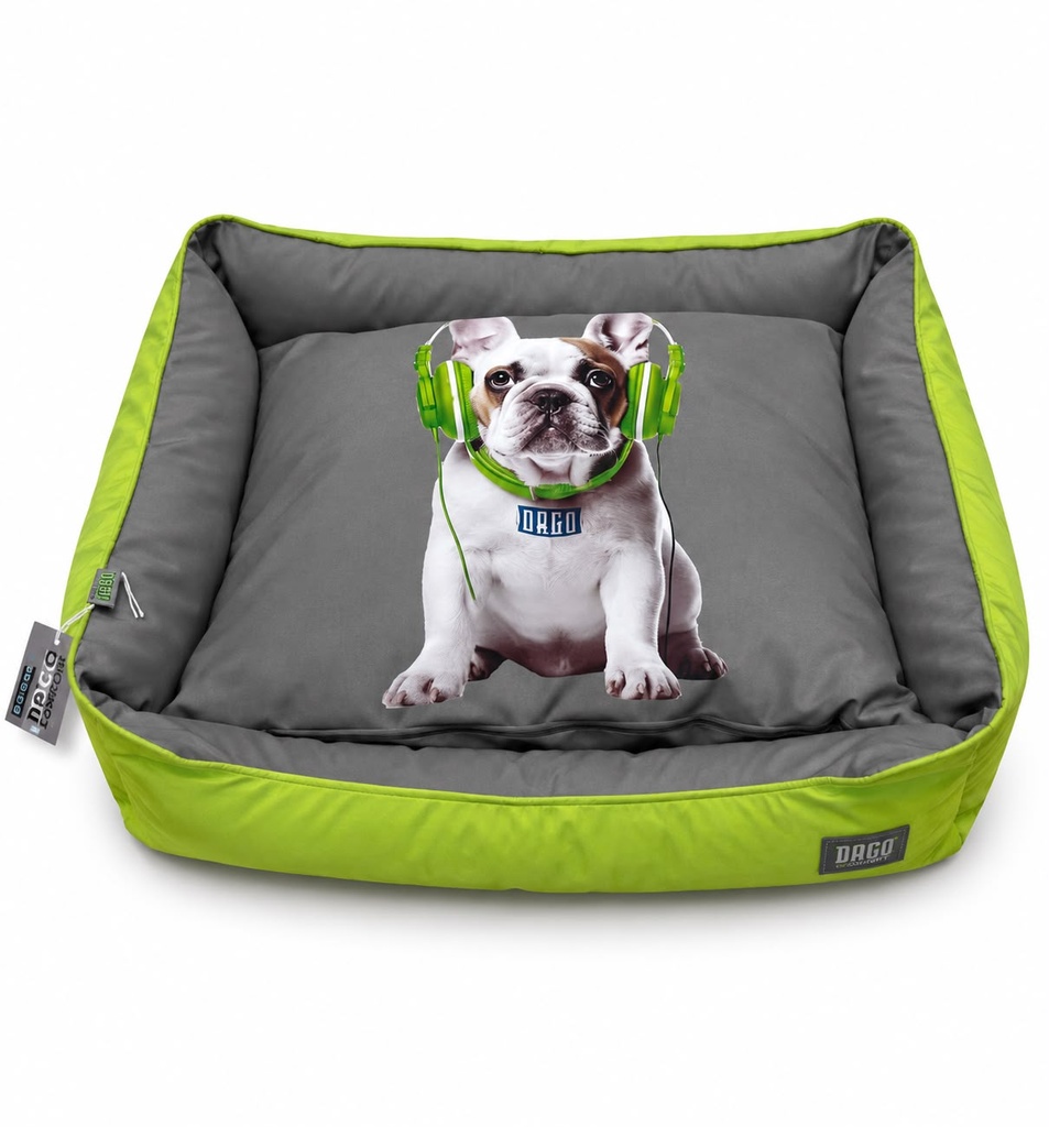 Accessories orgo Dog & Cats ORGO - POGO BED - For Dog & Cats - Rectangular  with curve M Green