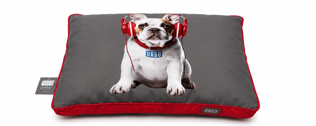 Accessories orgo Dog & Cats ORGO - POGO BED - For Dog & Cats - Rectangular M Red