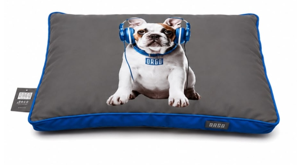 Accessories orgo Dog & Cats ORGO - POGO BED - For Dog & Cats - Rectangular L BLUE